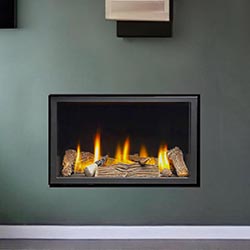 Apex Fires Cirrus X2 HE Trimless Hole in the Wall Gas Fire